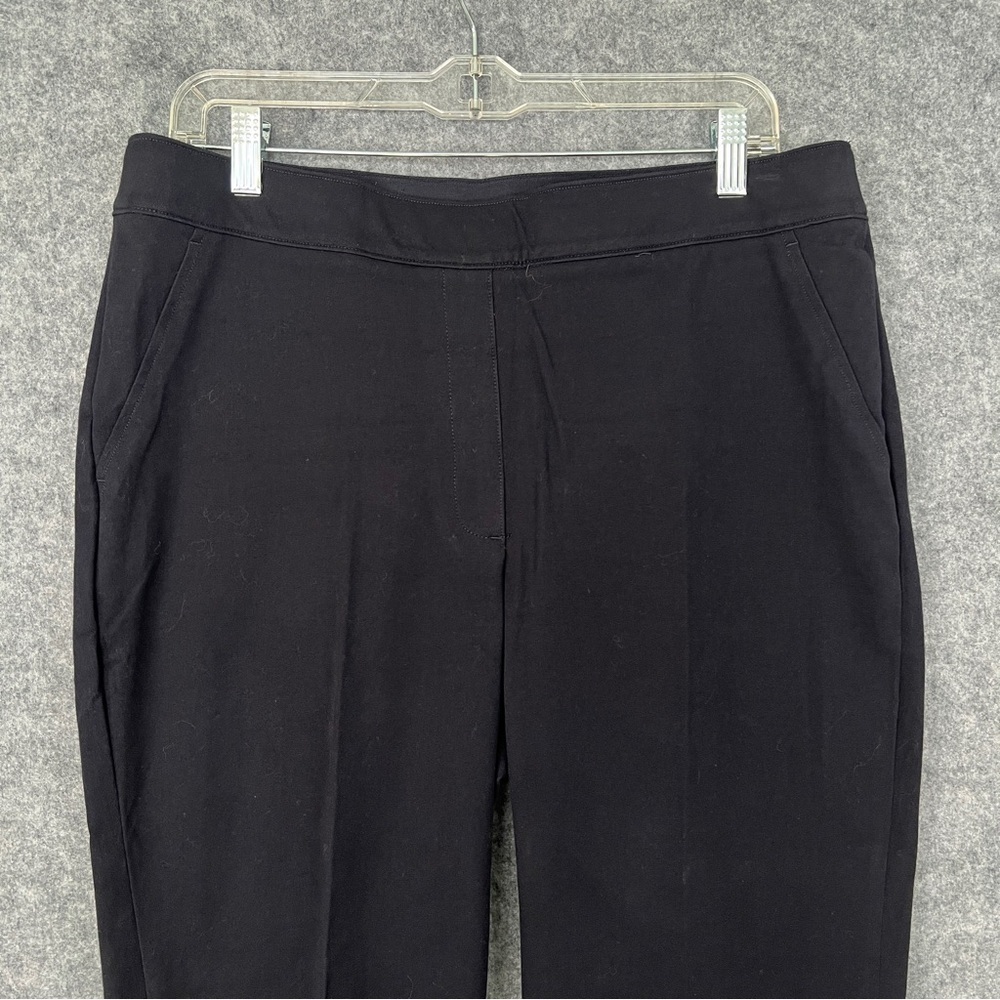Spanx Polished On-the-Go Kick Flare Pants Black Style 20367R Blue Size Large - Picture 4 of 15